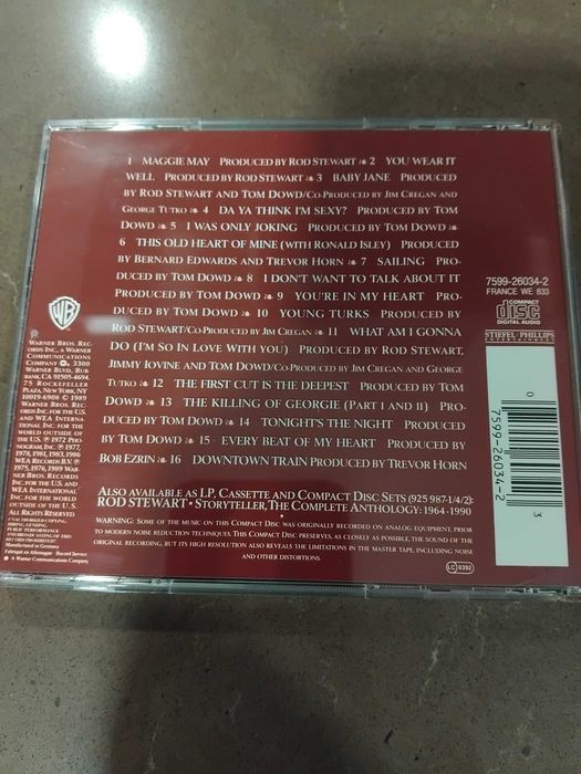 Rod stewart the best of novo