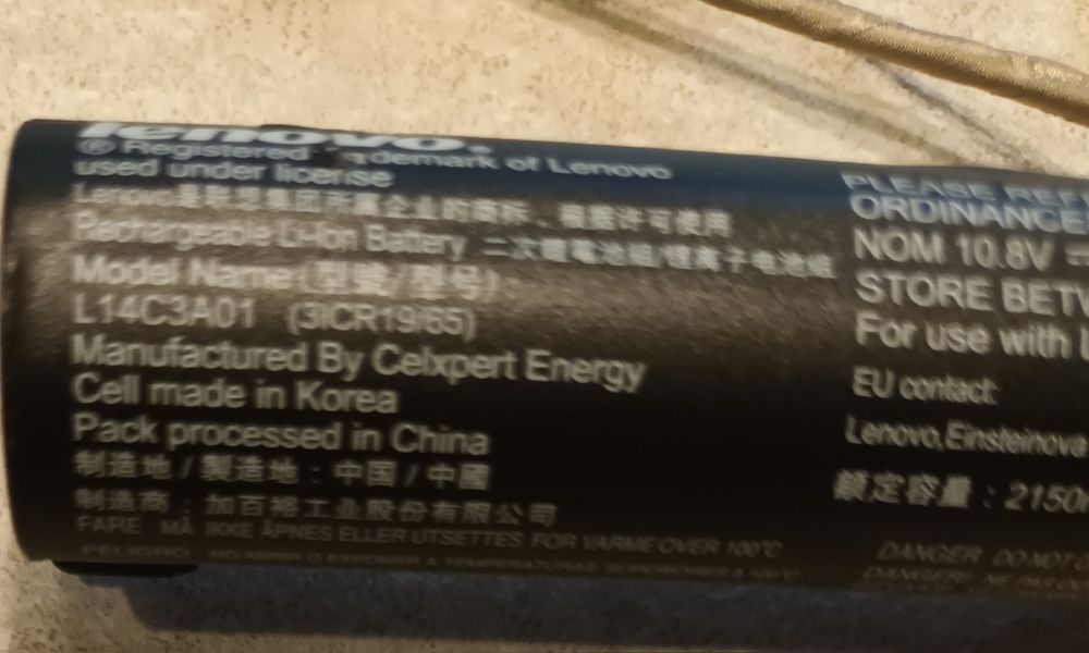 Bateria do laptopaLenovo IdeaPad 100-151BY