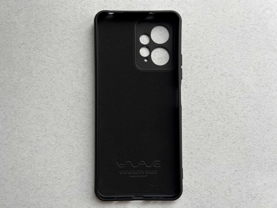 Redmi Note 12 4G чохол WAVE Colorful силіконовий чорний чехол силикон