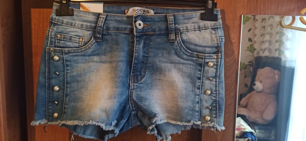 Spodenki jeansowe S M L