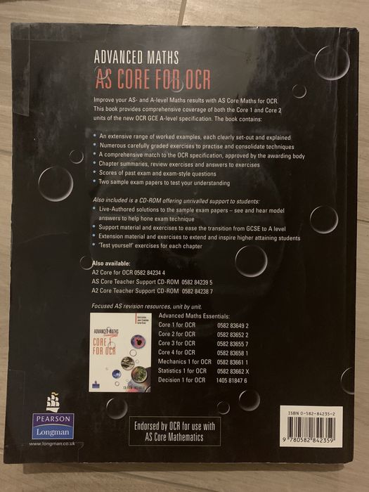 Advanced Maths + CD Pearson