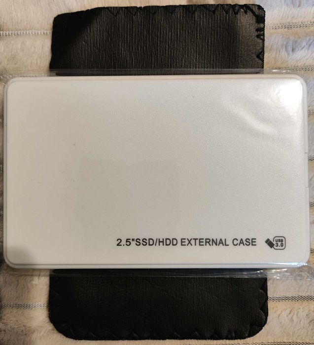 Внешний карман для HDD/SSD 2.5" USB 3.0 to SATA III (белый)