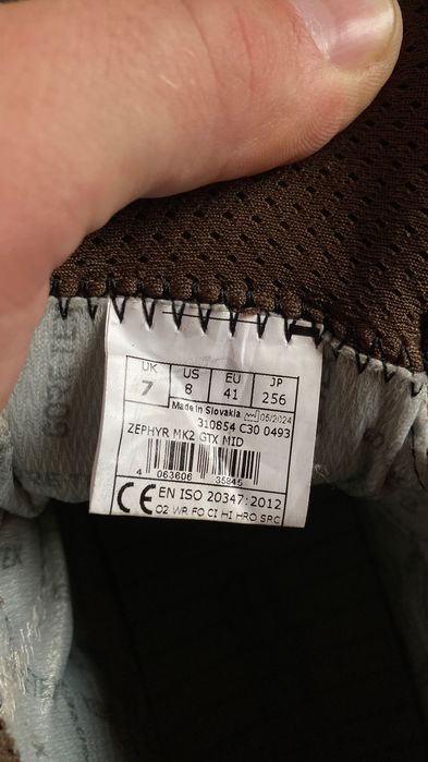 Lowa Zephyr MK2 GTX MID TF" Dark Brown