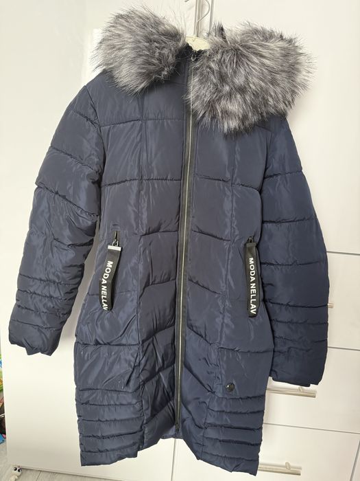 Куртка зимня темно- синя