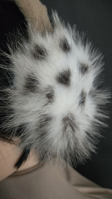 Nauszniki Zimowe Damskie Ciepłe Składane Pluszowe