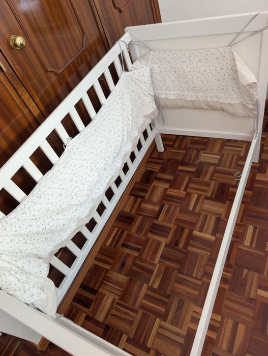 Berço IKEA SUNDVIK 60x120 cm + Proteção Lateral Oferta