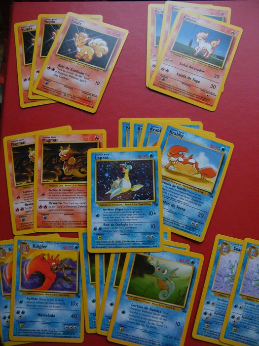 Cartas Pokémon - Deck Paralisação (Lockdown) + x1 Booster Fossil (PT)