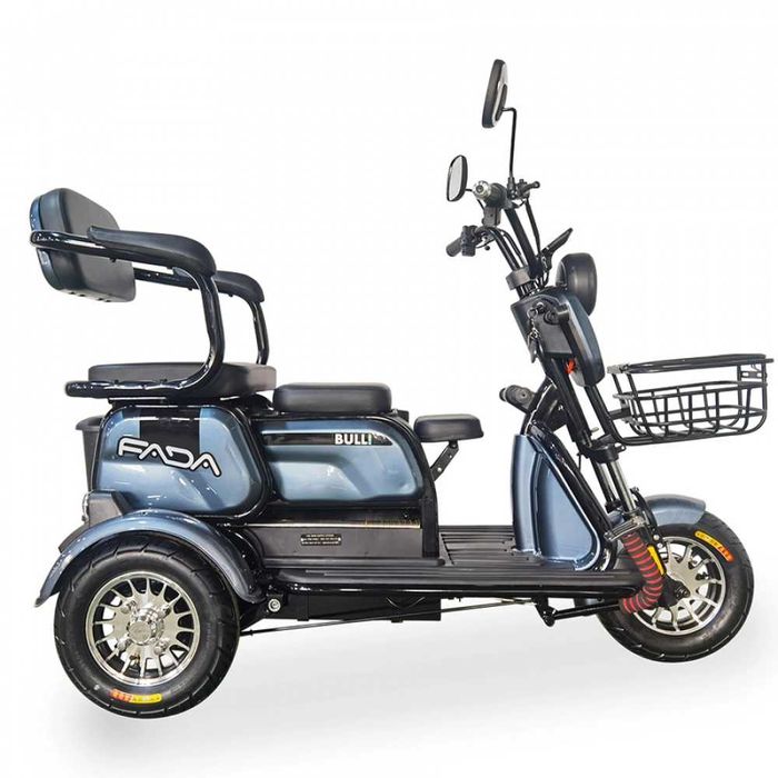 Электроскутер трехколесный Электротрайк 1100W Електричний скутер