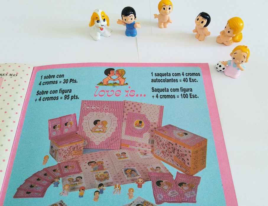 Caderneta cromos Caderneta Love is