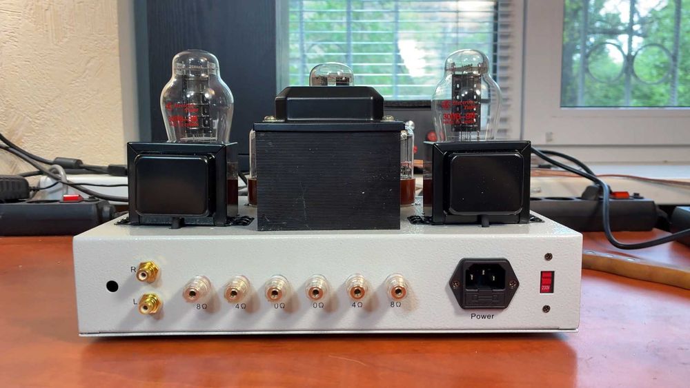 Ламповый усилитель Single-Ended Class A 300B 6SN7 5U4G 8W 2.0