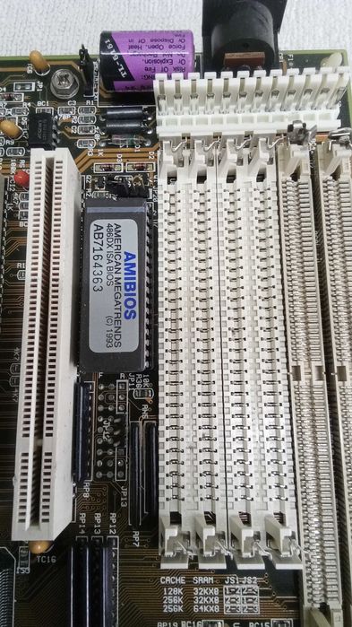 Motherboard 486 MSI MS-4134 com PCI/VLB