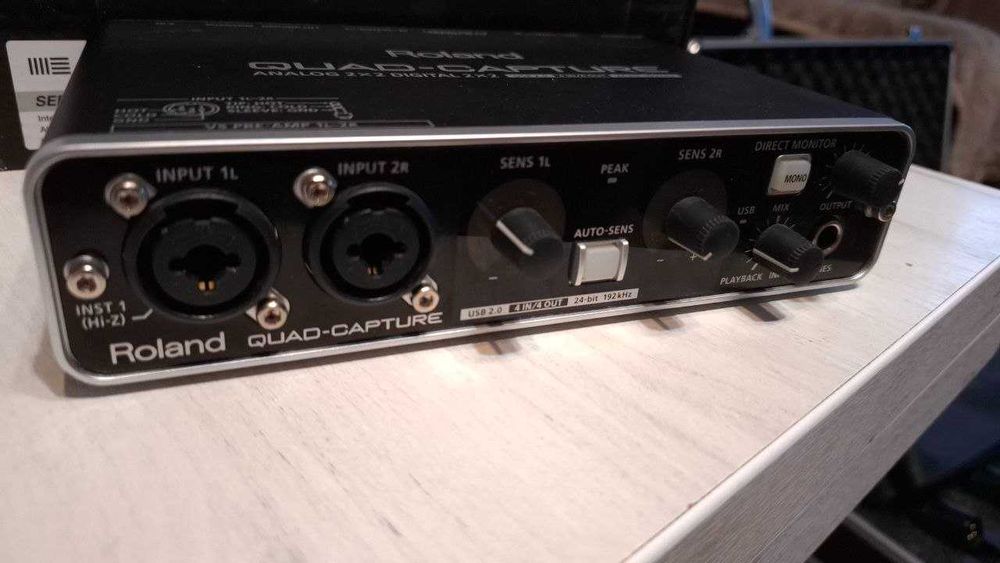 Interfejs audio Roland Quad-Capture