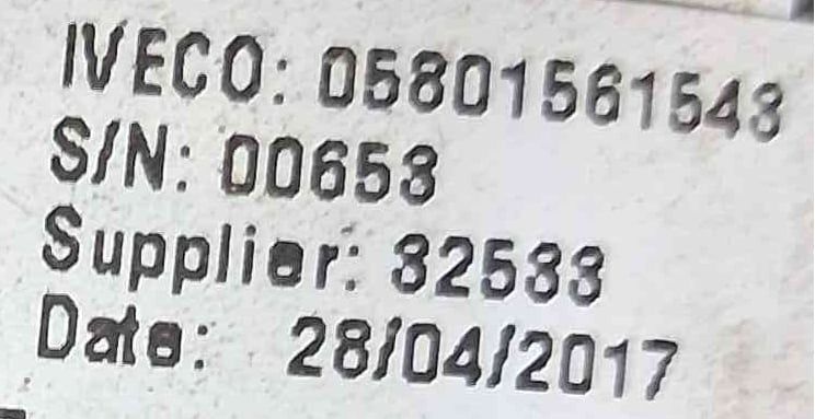 Airbag Volante 05801561543 - IVECO DAILY VI Caixa