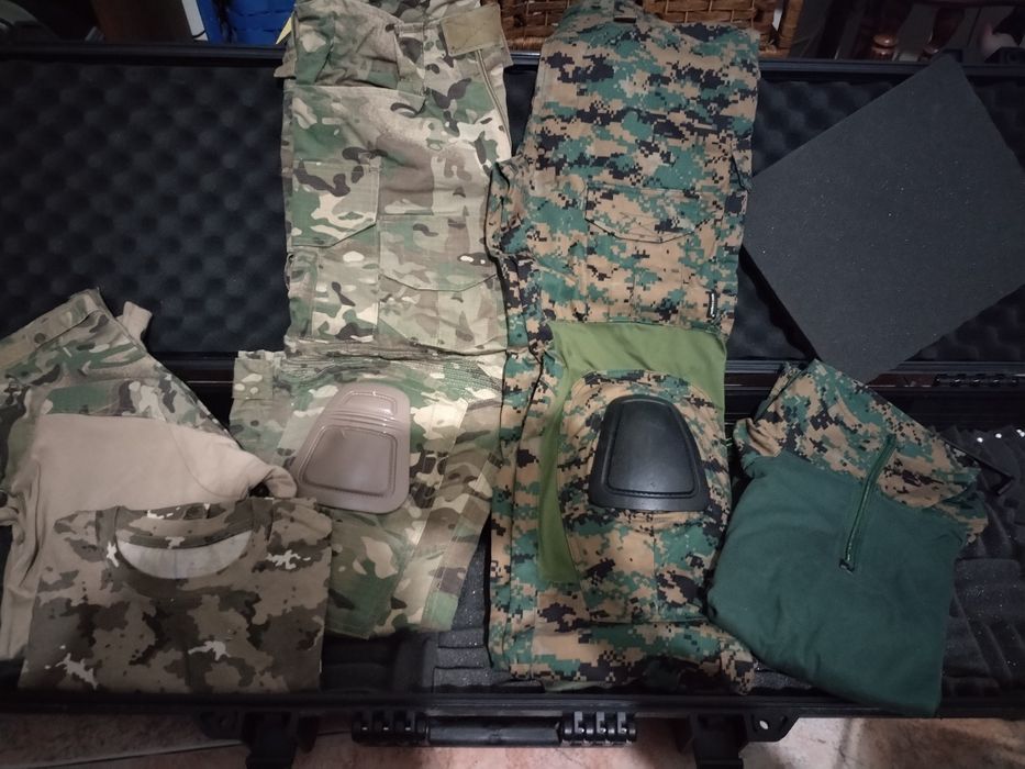 Arma + Pistola + Mala Transporte +  Material airsoft