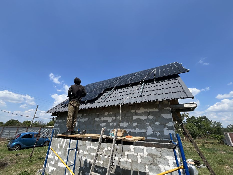 Сонячні панелі під ключ