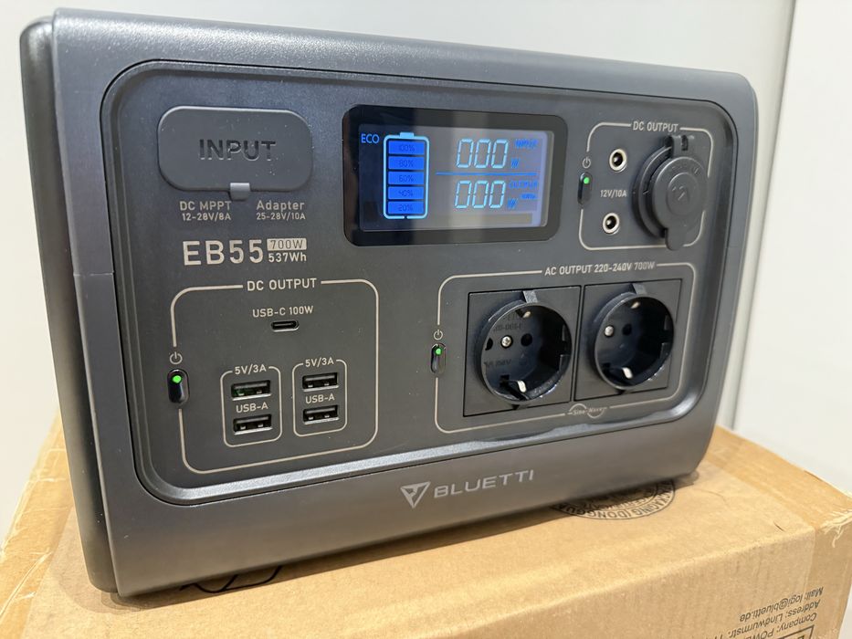 Bluetti EB55  зарядна станція