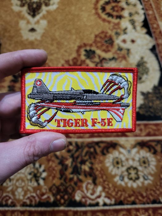 Нашивка Patrouille Suisse Tiger F-5E ВПС Швейцарії