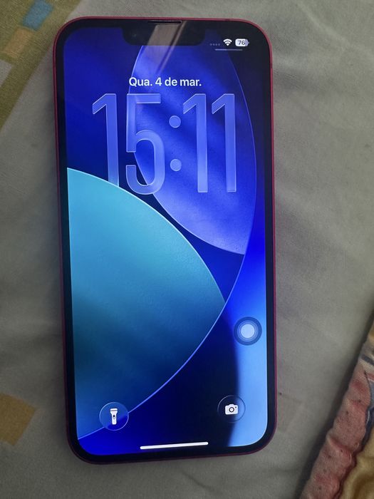 Iphone 14, vermelho de 128 GB