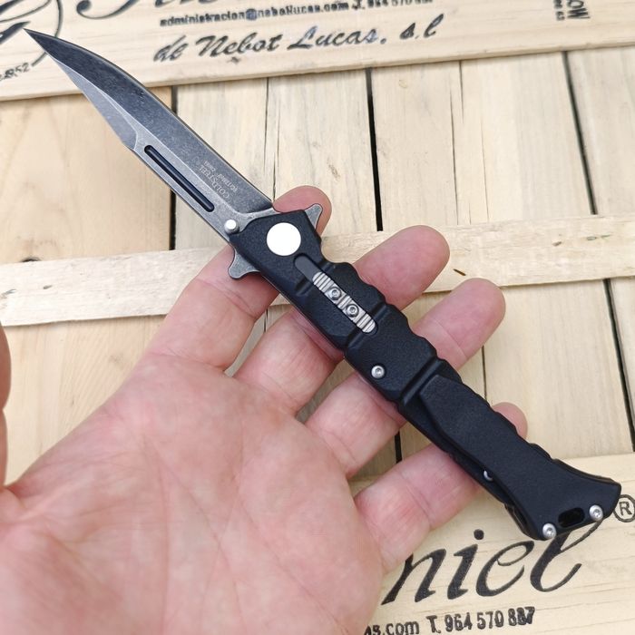 Ніж фліпер Cold Steel Luzon Medium чорний GFN