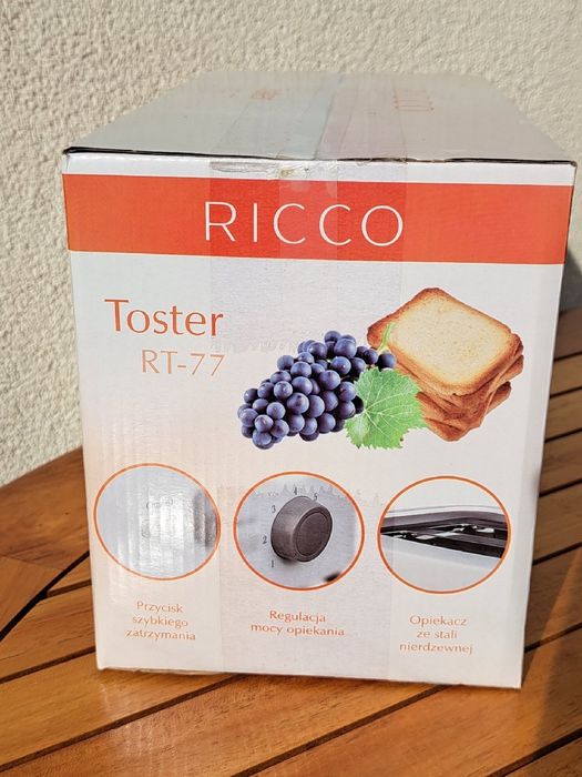 Toster opiekacz do chleba RICCO