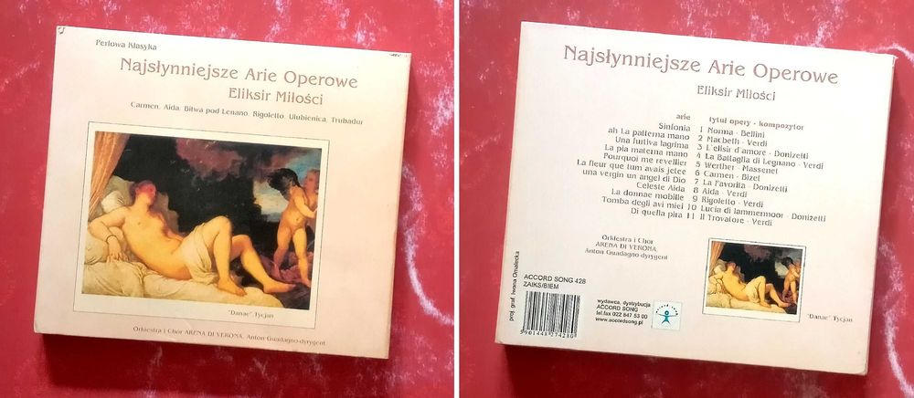 597 CD Najsłynniejsze Arie Operowe