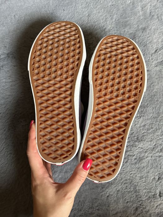 Fioletowe tenisówki trampki Vans rozmiar 36