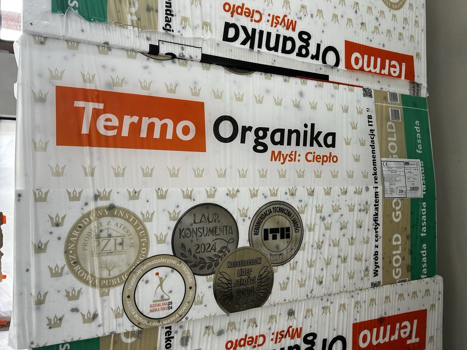Styropian ThermoOrganika Gold Fasada 25cm, 0,038