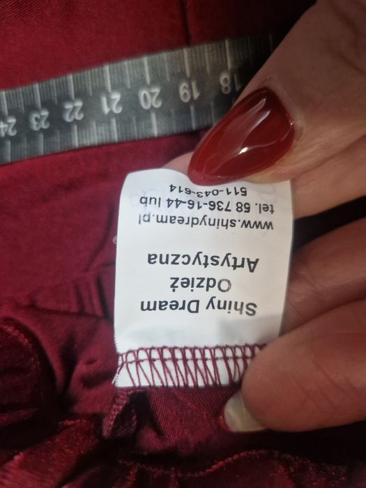 Strój do gimnastyki artystycznej tańca