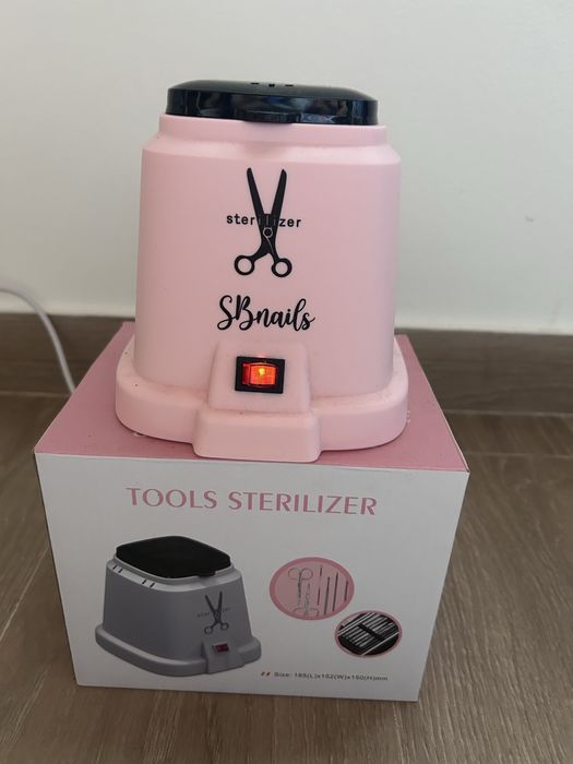 Vendo esterilizador elétrico profissional para ferramentas e utensílios de metal (Tools Sterilizer), totalmente NOVO, na embalagem original