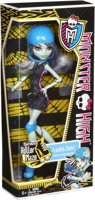 Lalka Monster High FRANKIE STEIN Skultimate Roller Maze Mattel