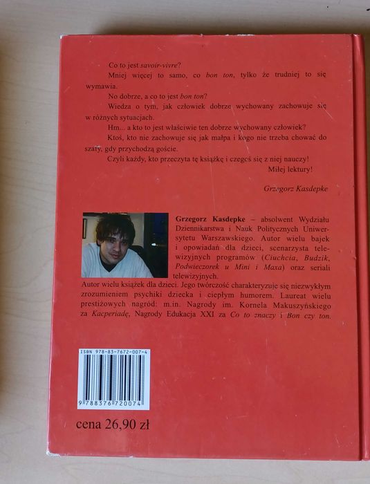 Bon czy Ton Savoir-vivre dla dzieci Grzegorz Kasdepke