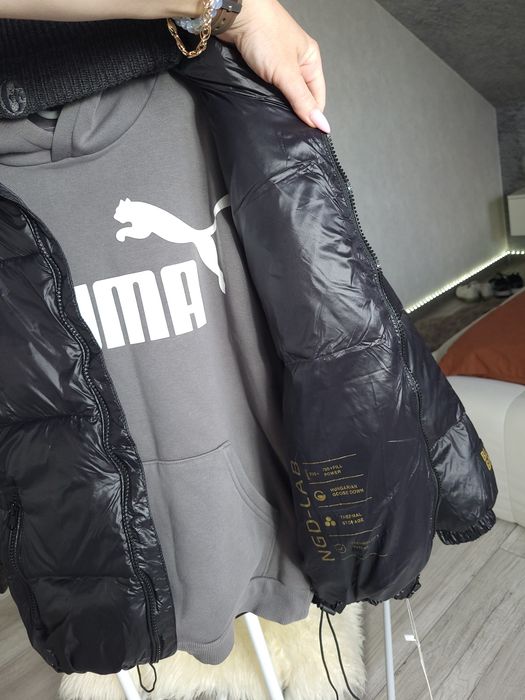 Куртка пуфер оверсайз, худі Puma для хлопчика підлітка