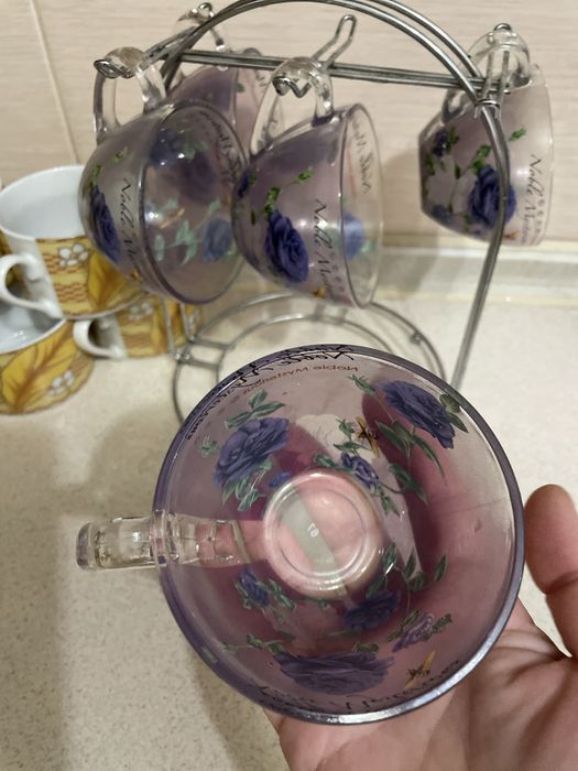 Набори чашок продам. Бу.