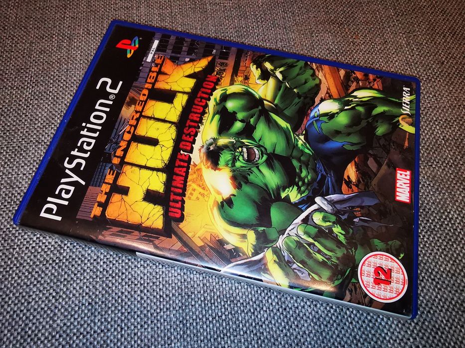Incredibile Hulk PS2 gra 3xANG (stan BDB-) sklep Ursus RZADKOŚĆ na rynku