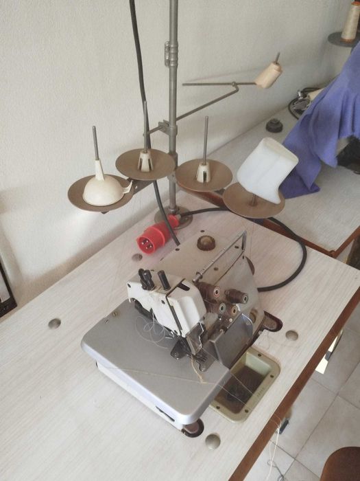 Pack 3 Máq Costura Industriais Trifásicas-Mitsubishi, Brother e Pfaff