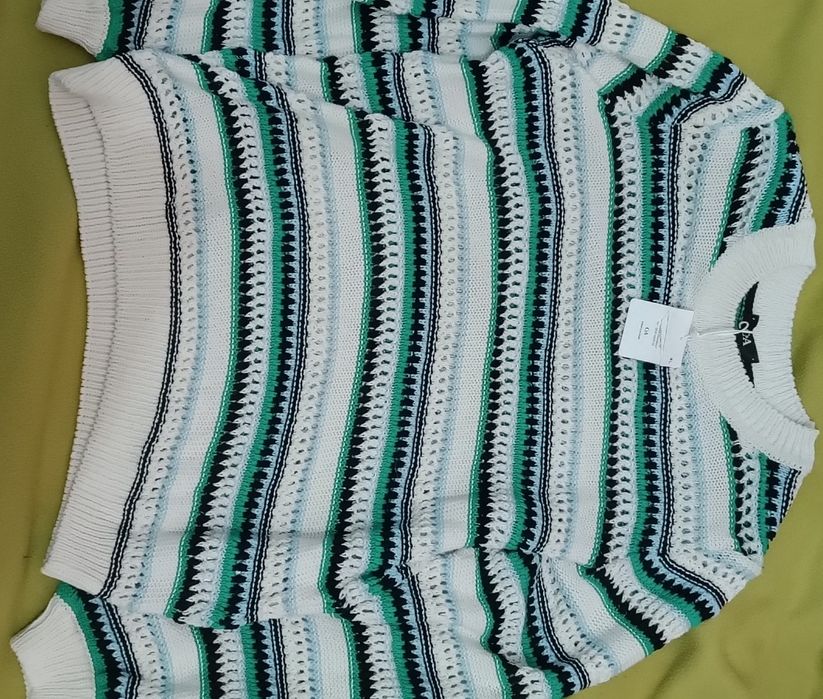 Camisola nova riscas