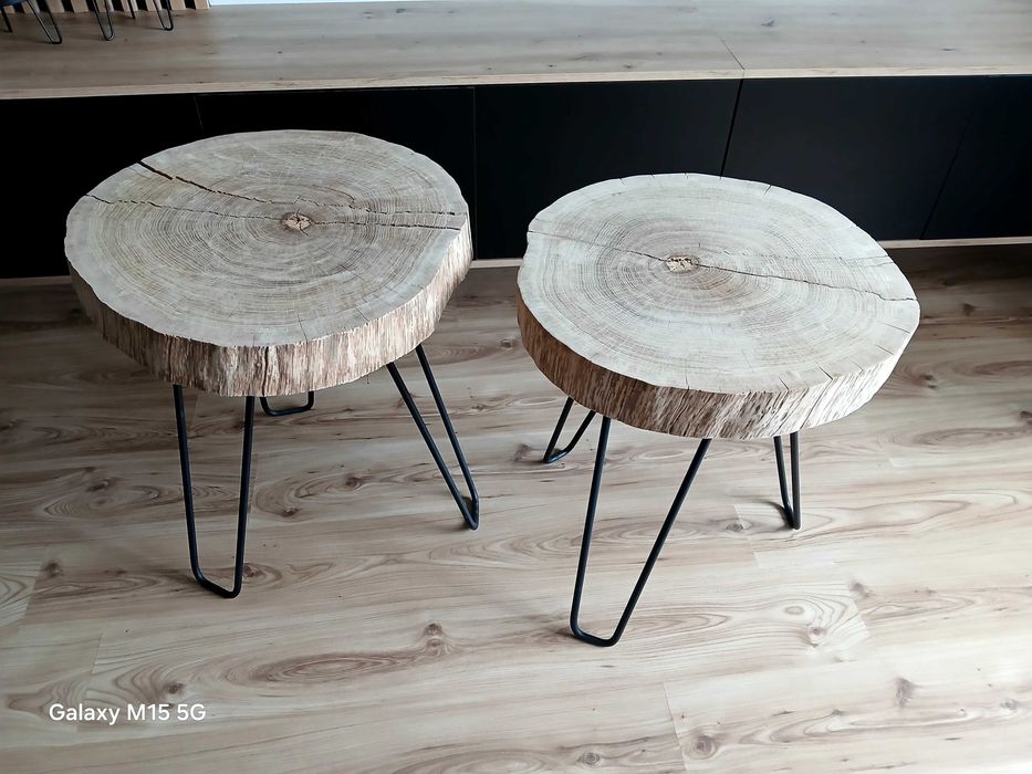 Debowe stoliki loft