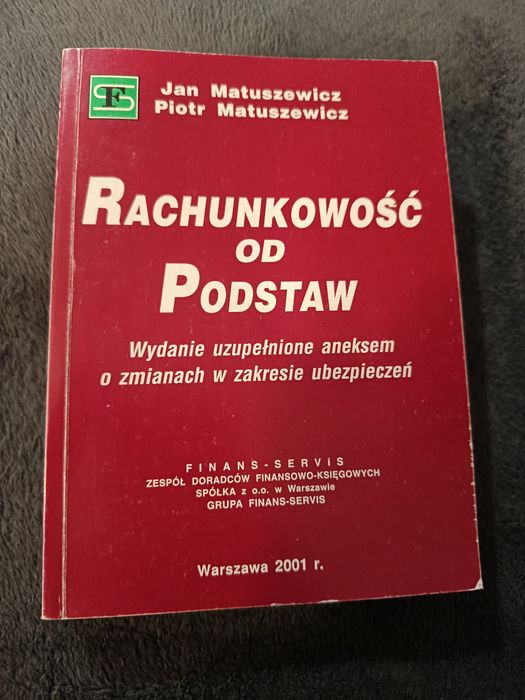 Rachunkowość od podstaw Matuszewicz