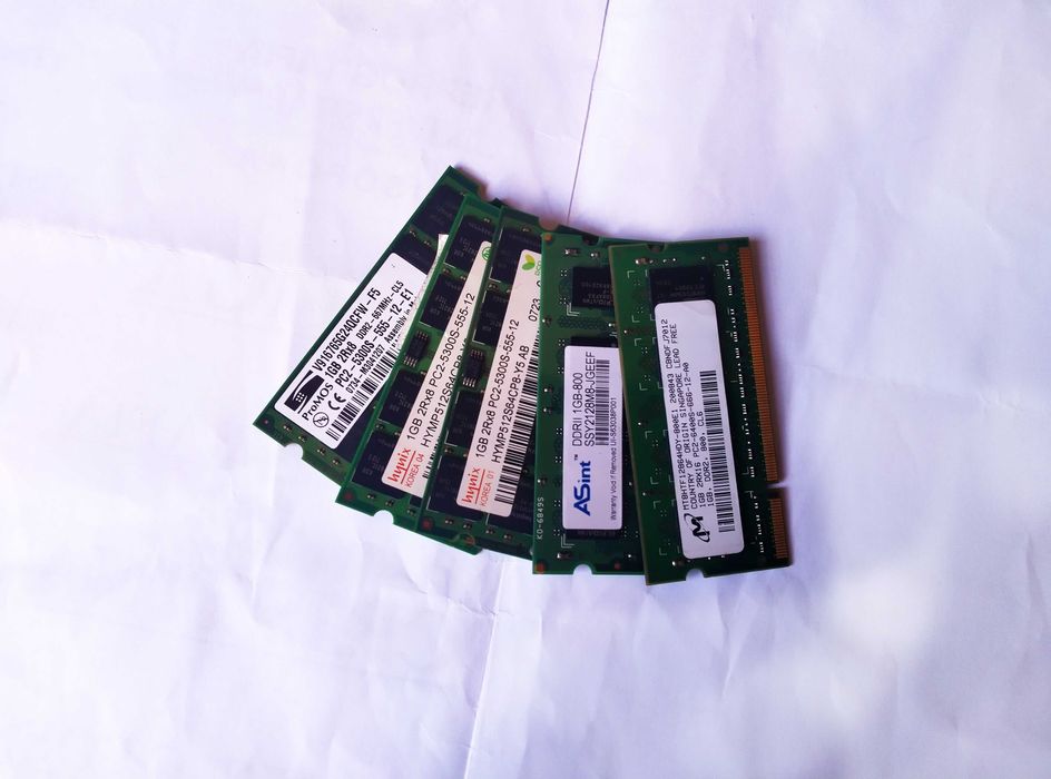 Memória RAM SO-DIMM para Portátil - DDR2 / DDR3 / DDR4