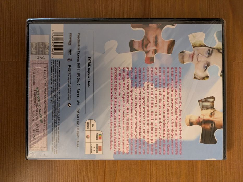 DVD NOVO e SELADO - " Italiano para Principiantes " 2000