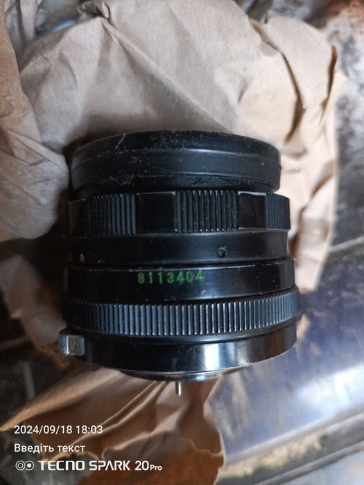 Об'єктив  HELIOS 44M
