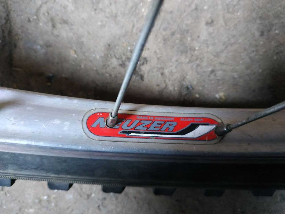 Колеса импортные велосипедные на 26, пара, переднее и заднее.