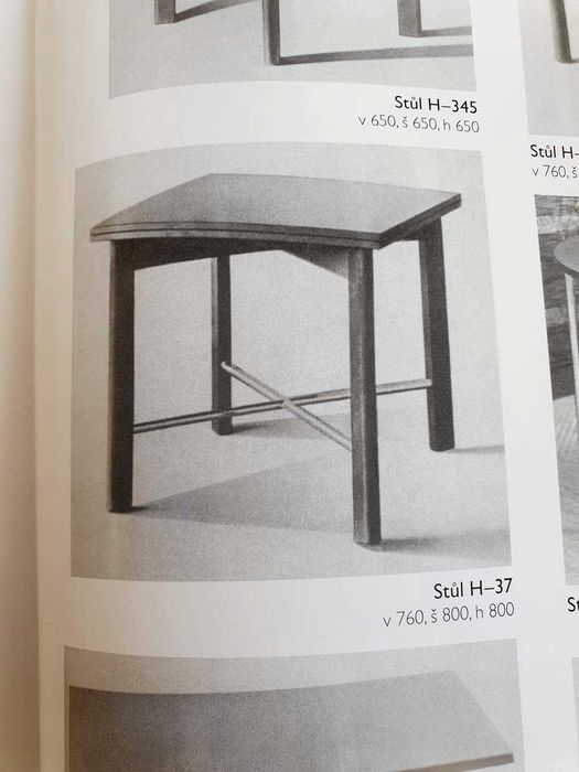 Stół Art Deco Jindrich Halabala H- 37 UP Zavody