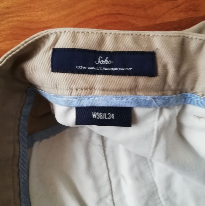 Calças chino GANT, 100% algodão