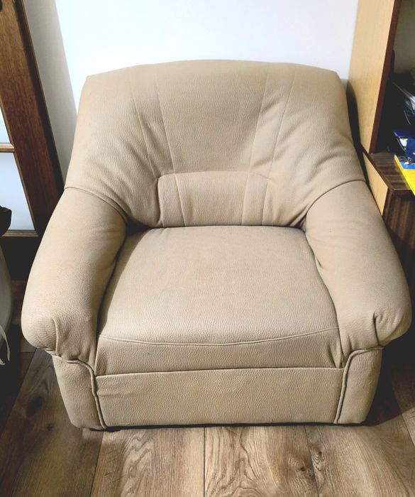 Sofa narożna, Rogówka, narożnik beżowy Rogówka z funkcją spania narożn