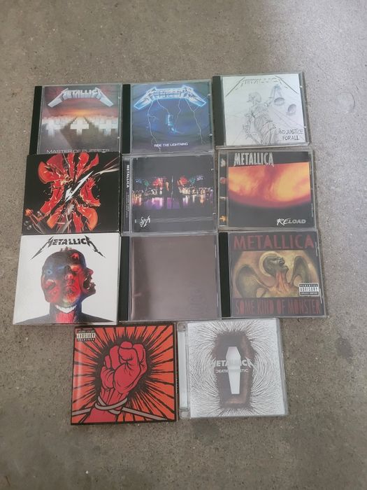 Coleção de 11 cds Metallica