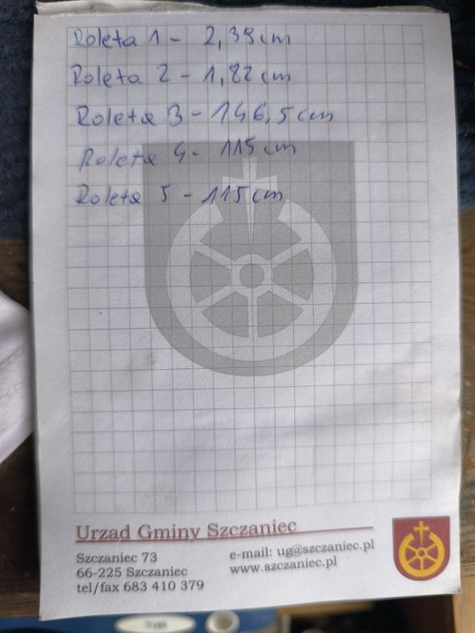 Sprzedam roletę zewnętrzną