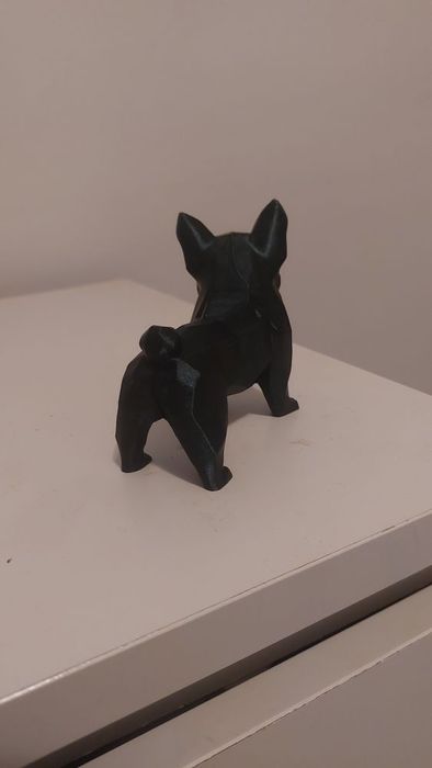 Estátua de Bulldog Francês ou Pug  - Impressão 3D