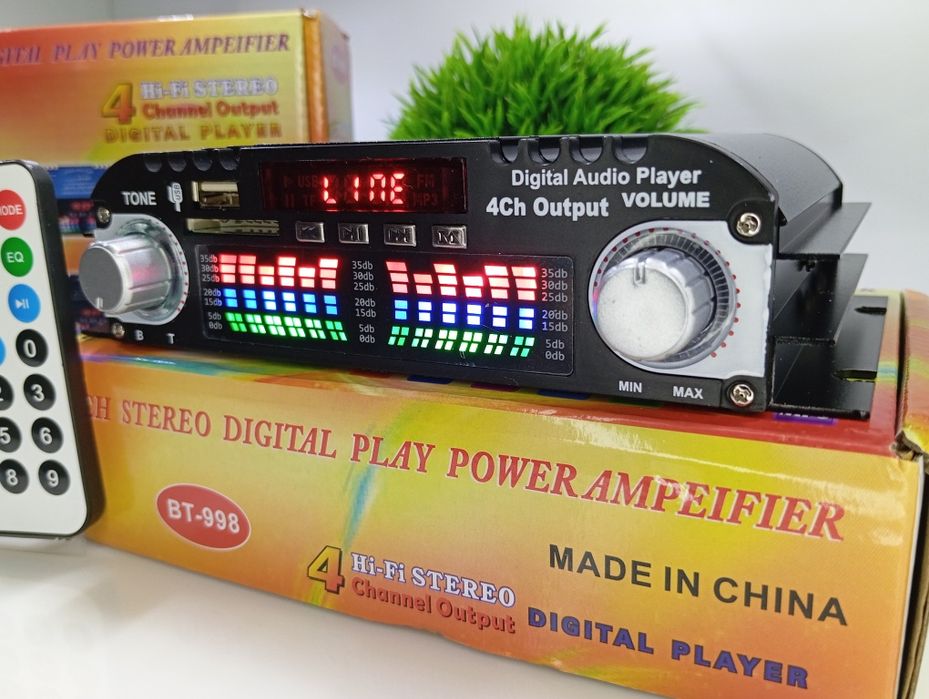 ‼️Розпродаж BT-998  цифровой аудиоусилитель Усилитель звука Радио‼️