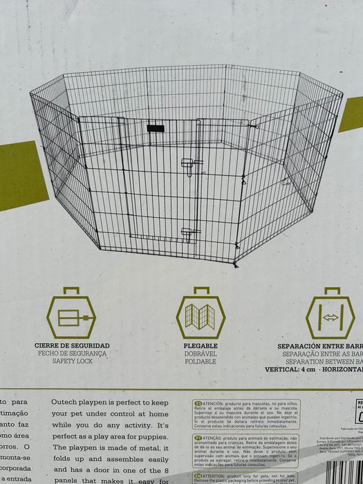 Cerca animal dobrável